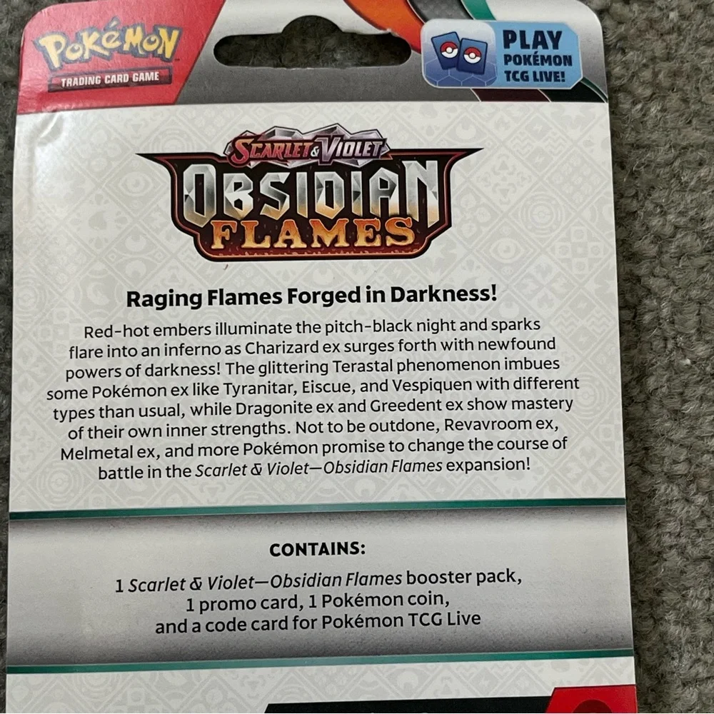 Pokemon HP 60 Paldean Wooper Stellar Crown Booster Pack New Sealed - Picture 7 of 7